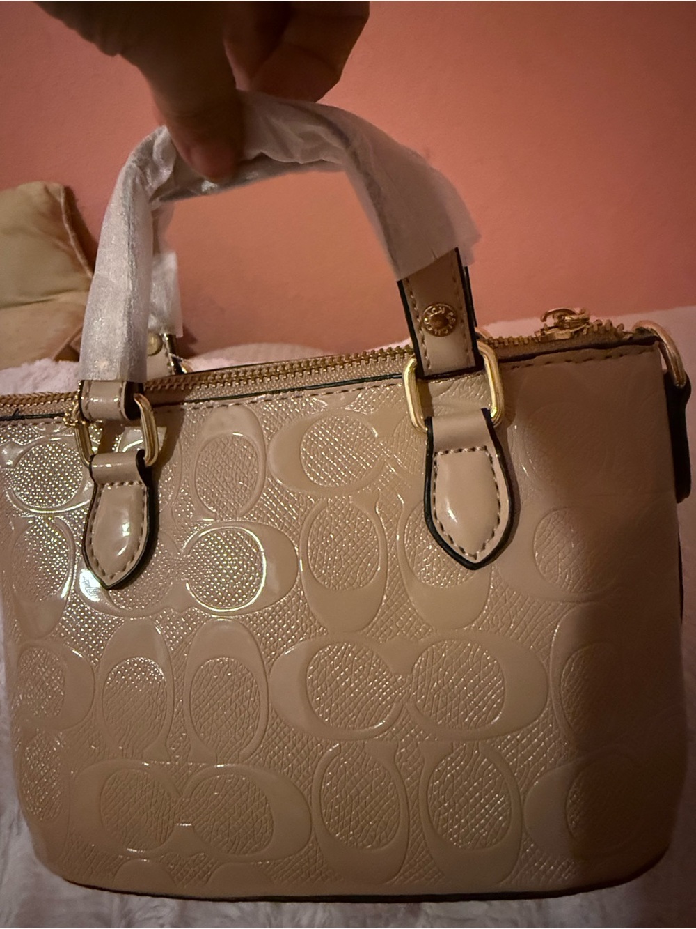 Coach mini  crossbody bag - Picture 4 of 5